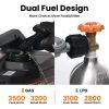geGas Generator 3500w LPG Dual Fuel Generator 3500 Watt For Camping RV Travel Outdoor Party